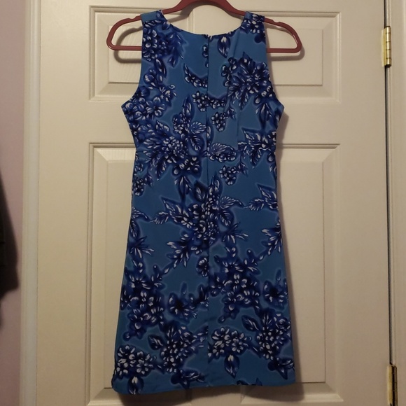 Blue dress sleeveless spring sundress light - Picture 2 of 2